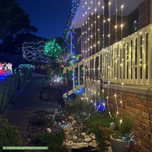 Christmas Light display at 16 Fairway Drive, Penguin