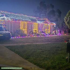 Christmas Light display at 44 Renwick Road, Ferntree Gully