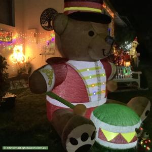 Christmas Light display at 5 Constable Drive, Montrose
