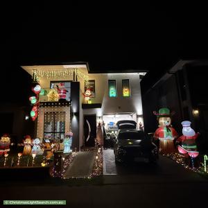 Christmas Light display at 48 Geranium Street, Marsden Park