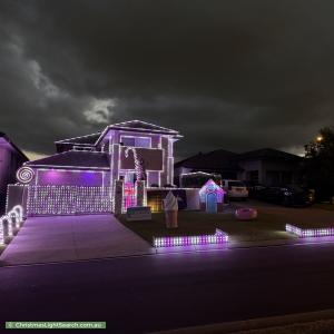 Christmas Light display at 5 Peacock Street, Doolandella