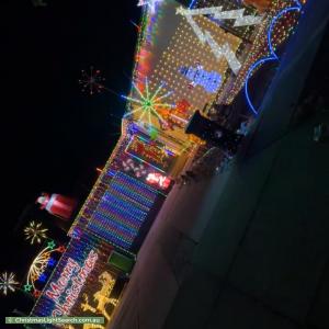 Christmas Light display at 9 Koolena Crescent, Munno Para