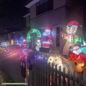 Christmas Light display at 16 Pennyroyal Avenue, Truganina