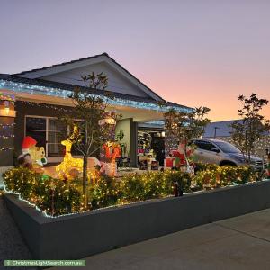 Christmas Light display at 4 Ramillies Approach, Madora Bay