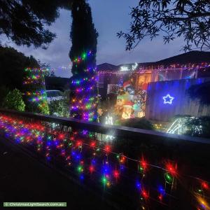 Christmas Light display at 20 Bellara Drive, Mooroolbark