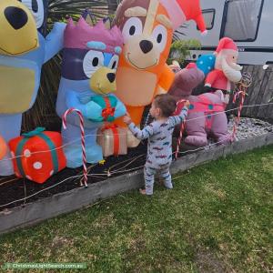 Christmas Light display at 10 Yellow Gum Drive, Pakenham