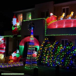 Christmas Light display at 9 Kings Domain, Caroline Springs