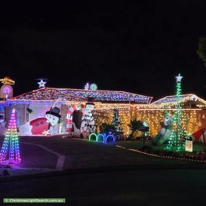 Christmas Light display at 33 Idaho Place, Craigie