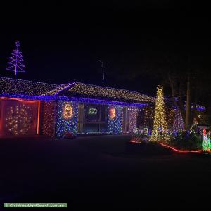 Christmas Light display at 2 Owenia Street, Algester