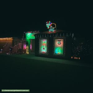 Christmas Light display at 15 McIver Way, Baldivis