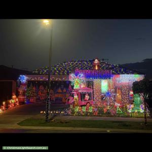 Christmas Light display at  Ajay Way, Kurunjang
