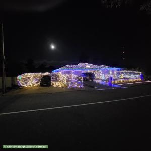 Christmas Light display at 48 Red Cedar Drive, Reynella