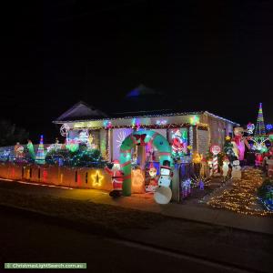 Christmas Light display at 9 Millett Street, Saint Arnaud