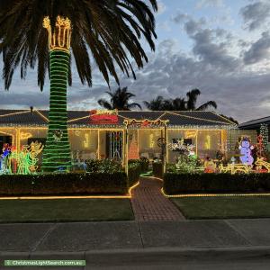 Christmas Light display at 42 Harold Lea Way, Hackham