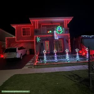Christmas Light display at  Homestead Drive, Lara