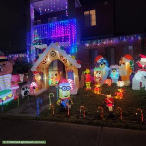 Christmas Light display at 36 Lyons Avenue, Burnside Heights