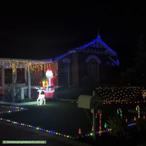 Christmas Light display at 25 Carlow Way, Darch