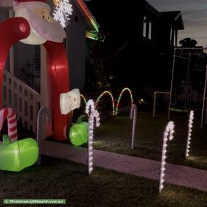 Christmas Light display at 24 Tweed Street, Highett