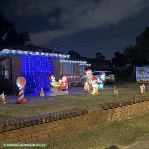 Christmas Light display at 133 Metella Road, Toongabbie