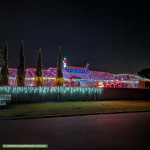 Christmas Light display at 2 Sorghum Way, Delahey