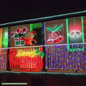 Christmas Light display at 61 Mount Vernon Street, Glebe