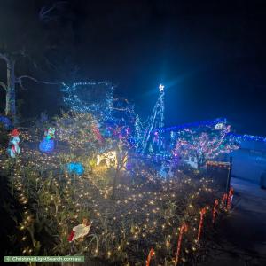Christmas Light display at 100 Eucumbene Drive, Duffy