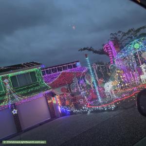 Christmas Light display at 77 O'Connor Circuit, Calwell
