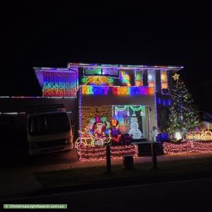 Christmas Light display at 3 Hikari Crescent, Cranbourne South