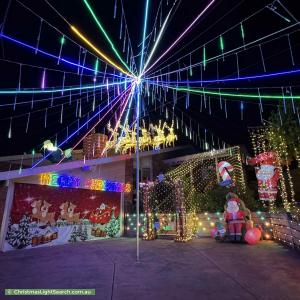 Christmas Light display at 9 Jeanette Close, Saint Helena