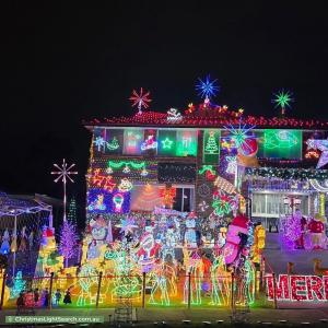 Christmas Light display at  Hull Place, Seven Hills