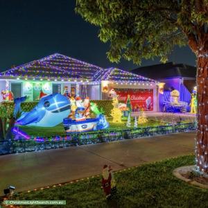Christmas Light display at 162 Kokoda Boulevard, Byford