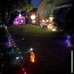 Christmas Light display at 79 Luttrell Street, Hobartville