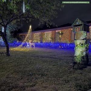 Christmas Light display at 6 Balala Place, Isabella Plains