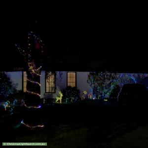 Christmas Light display at 26 Sanders Street, Glenorchy