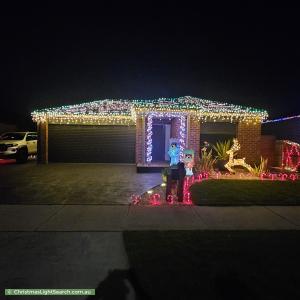 Christmas Light display at 5 Pepper Crescent, Drouin