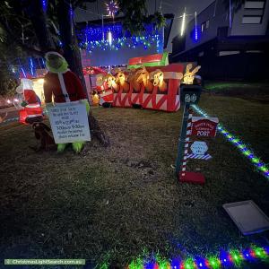 Christmas Light display at 20 Peppermint Crescent, Kingswood