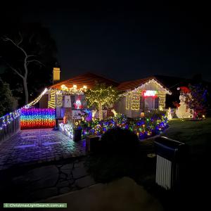 Christmas Light display at 7 Saint Andrews Avenue, Rosanna