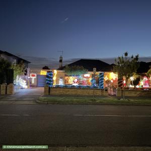 Christmas Light display at 91 Saint Vigeons Road, Reservoir
