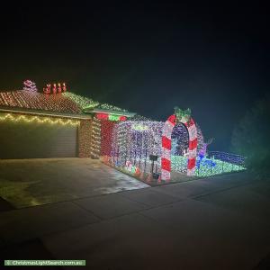 Christmas Light display at 2 Medieval Crescent, Mooroopna
