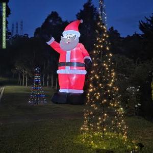 Christmas Light display at 52-54 Caserta Drive, Berwick