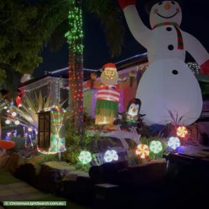 Christmas Light display at 3 Lomandra Street, Deebing Heights