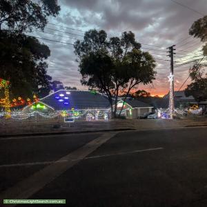 Christmas Light display at 57 Gulfview Road, Blackwood