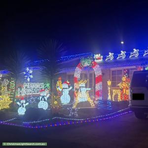 Christmas Light display at 1 Johns Lane, Hahndorf