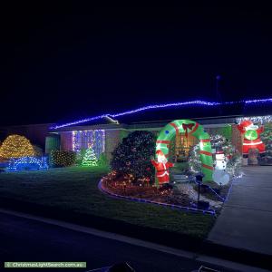 Christmas Light display at 13 Amelio Walk, Flagstaff Hill