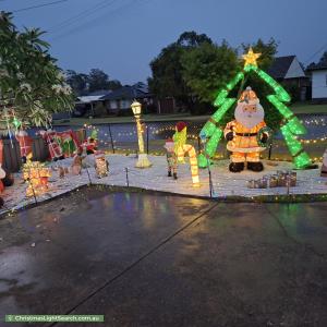 Christmas Light display at 4 Irelands Road, Blacktown