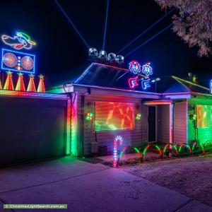 Christmas Light display at 51 Timms Avenue, Kilsyth