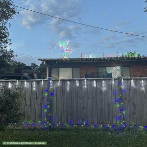 Christmas Light display at 4 Church Street, Kilsyth