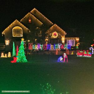 Christmas Light display at 26 Plenty Views Boulevard, Plenty