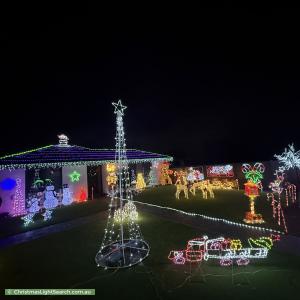Christmas Light display at 17 Terry Street, Pearcedale