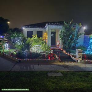 Christmas Light display at 1 Hargood Place, Cranbourne East